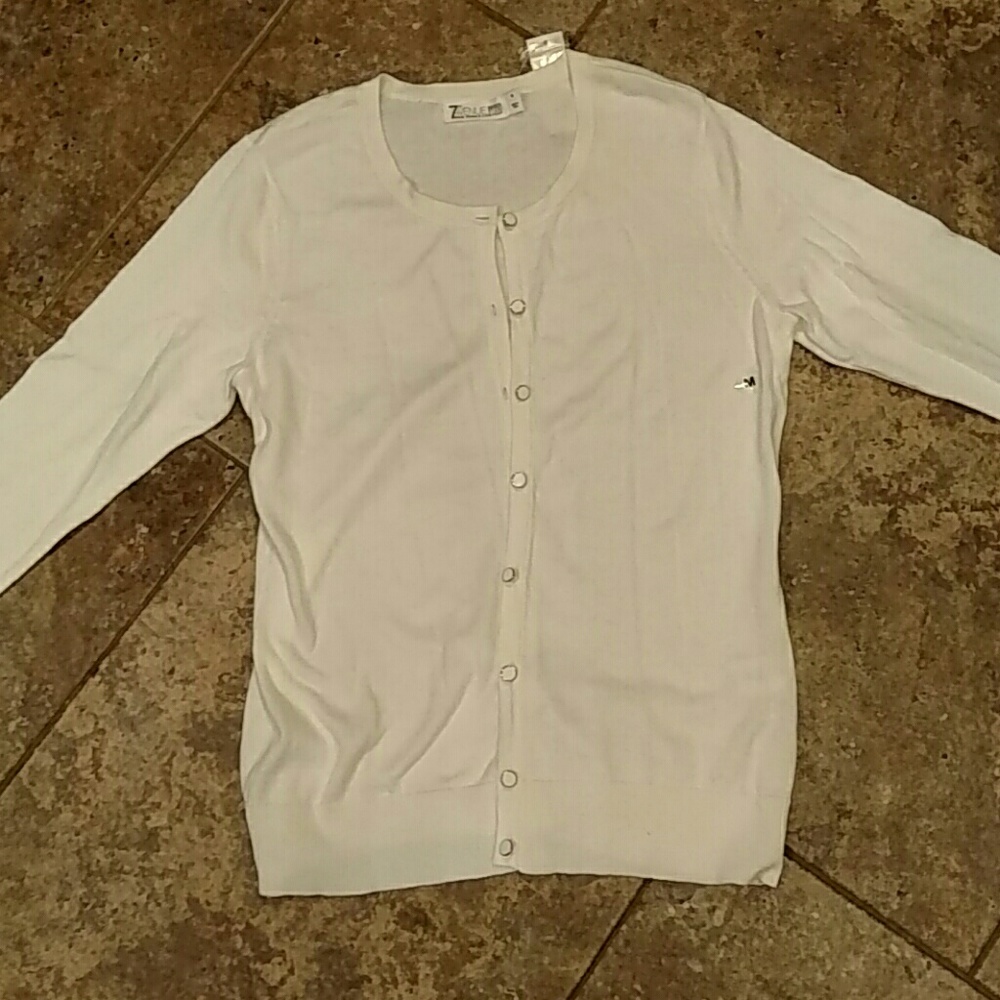 Three quarter sleeve cardigan, NWT
